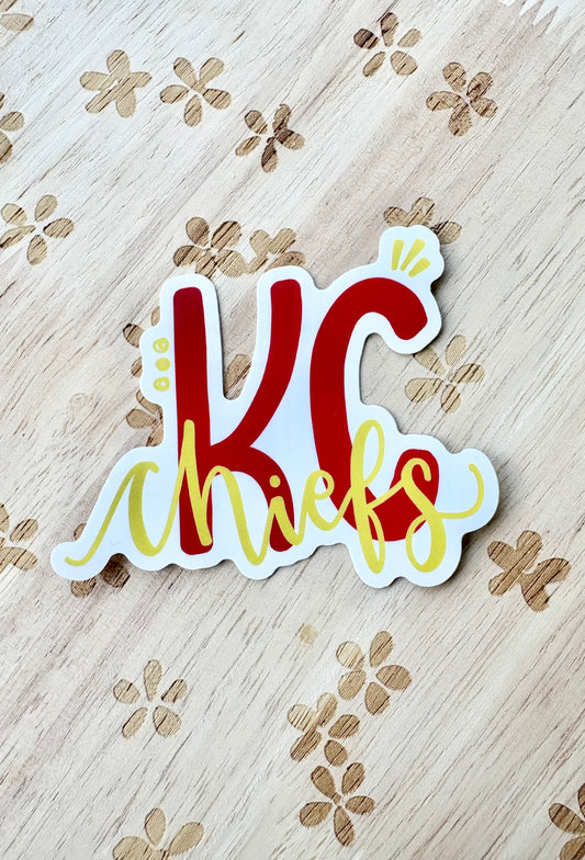 KC Chiefs Sticker