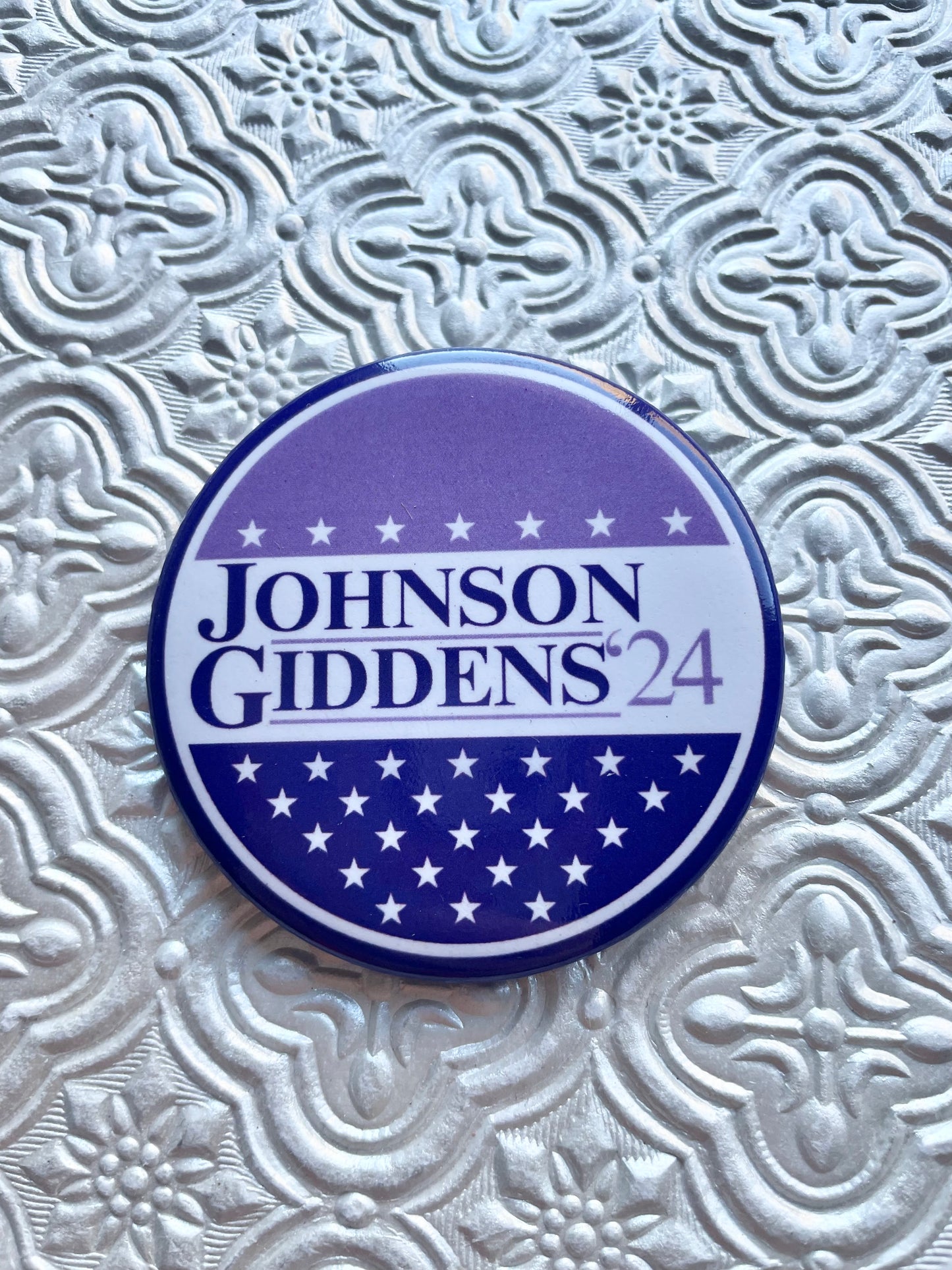 Johnson and Giddens ‘24 Gameday Button