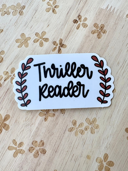 Thriller Reader Sticker