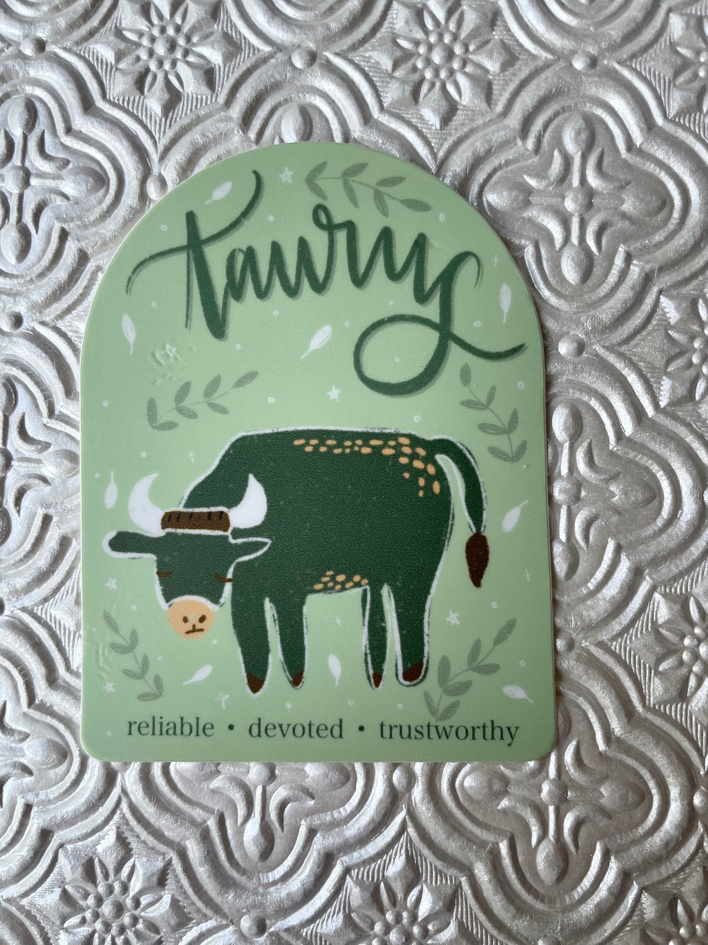 Taurus Zodiac Sticker