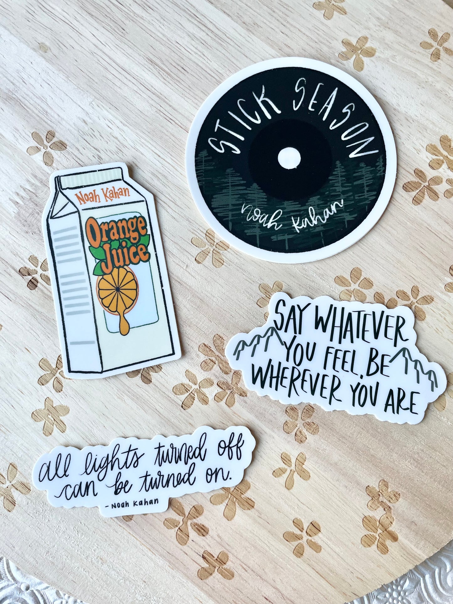 Say Whatever You Feel Sticker