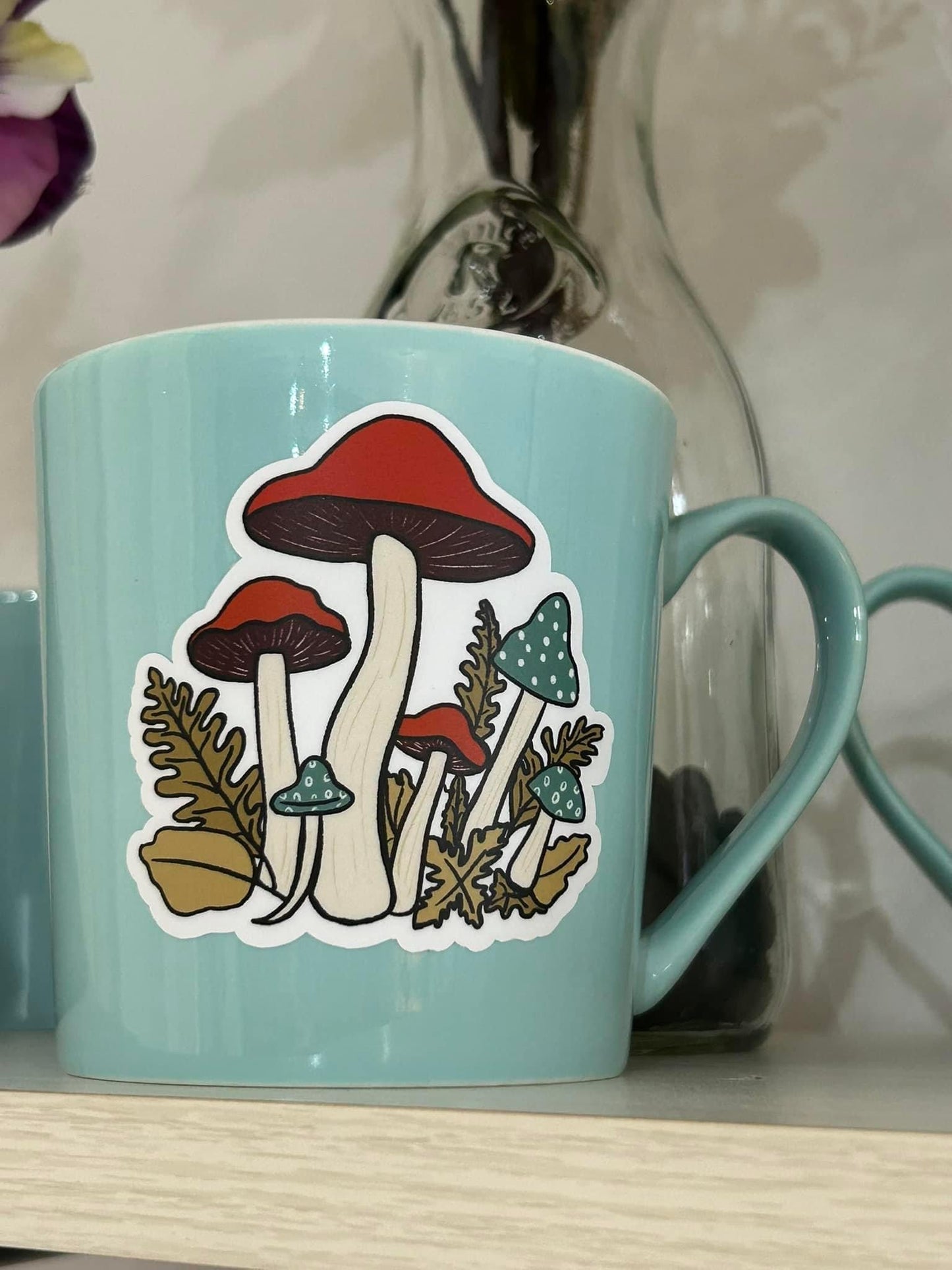 Woodland Mushroom Sticker