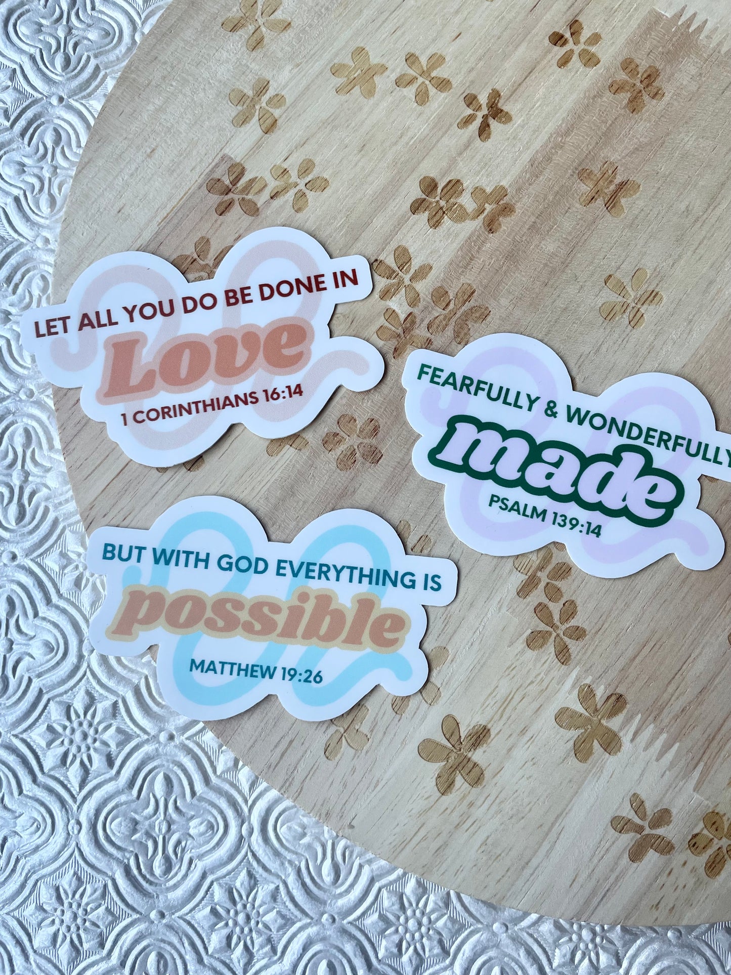 Fearfully and Wonderfully Made Sticker