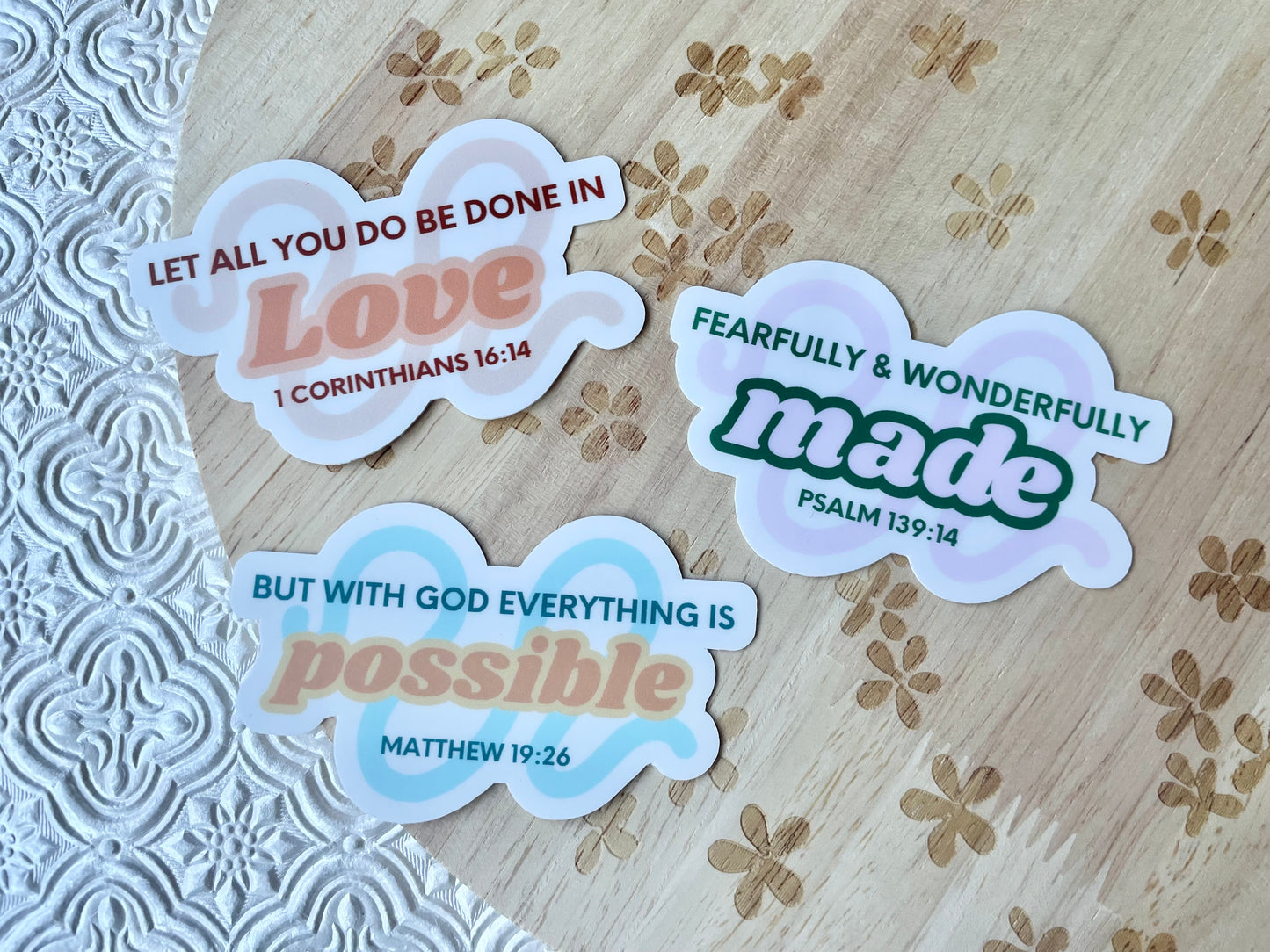 Fearfully and Wonderfully Made Sticker