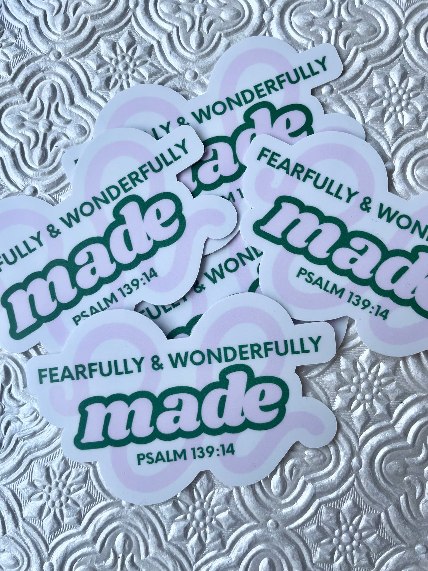 Fearfully and Wonderfully Made Sticker