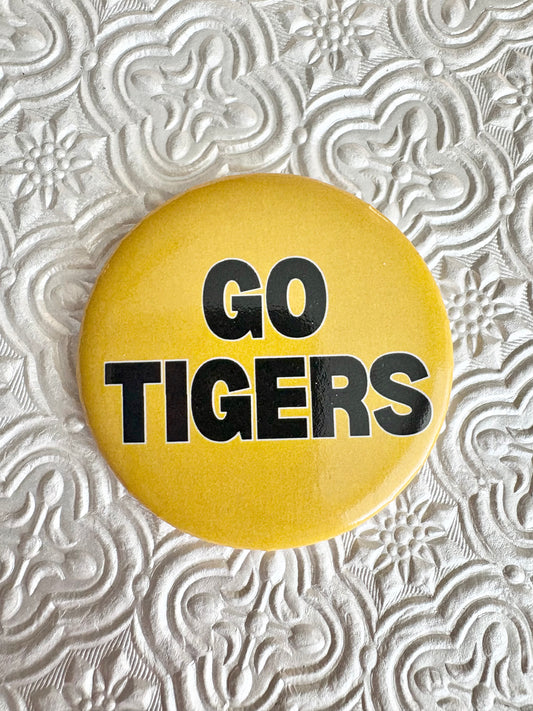 Go Tigers Button