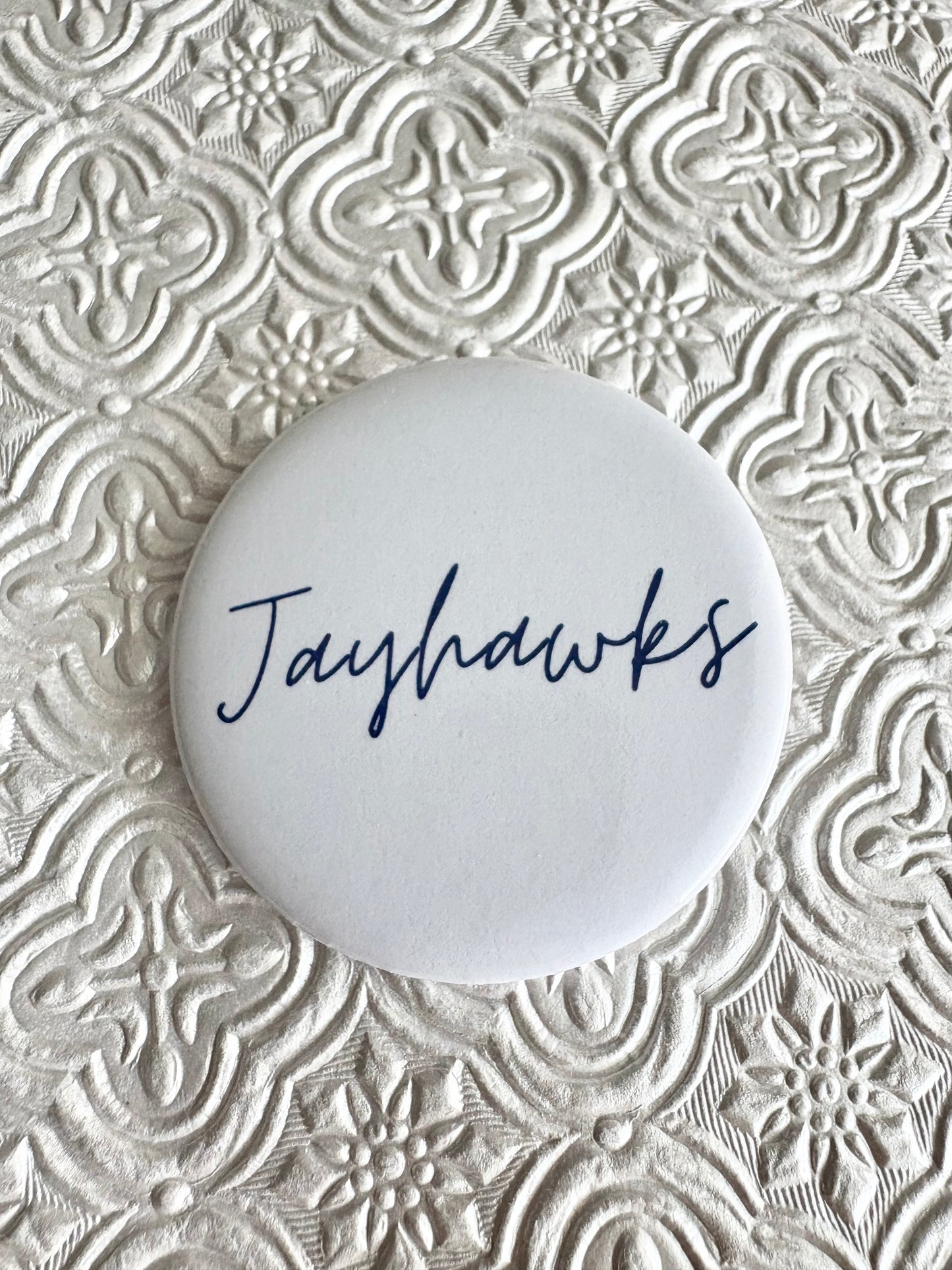 Jayhawks Button