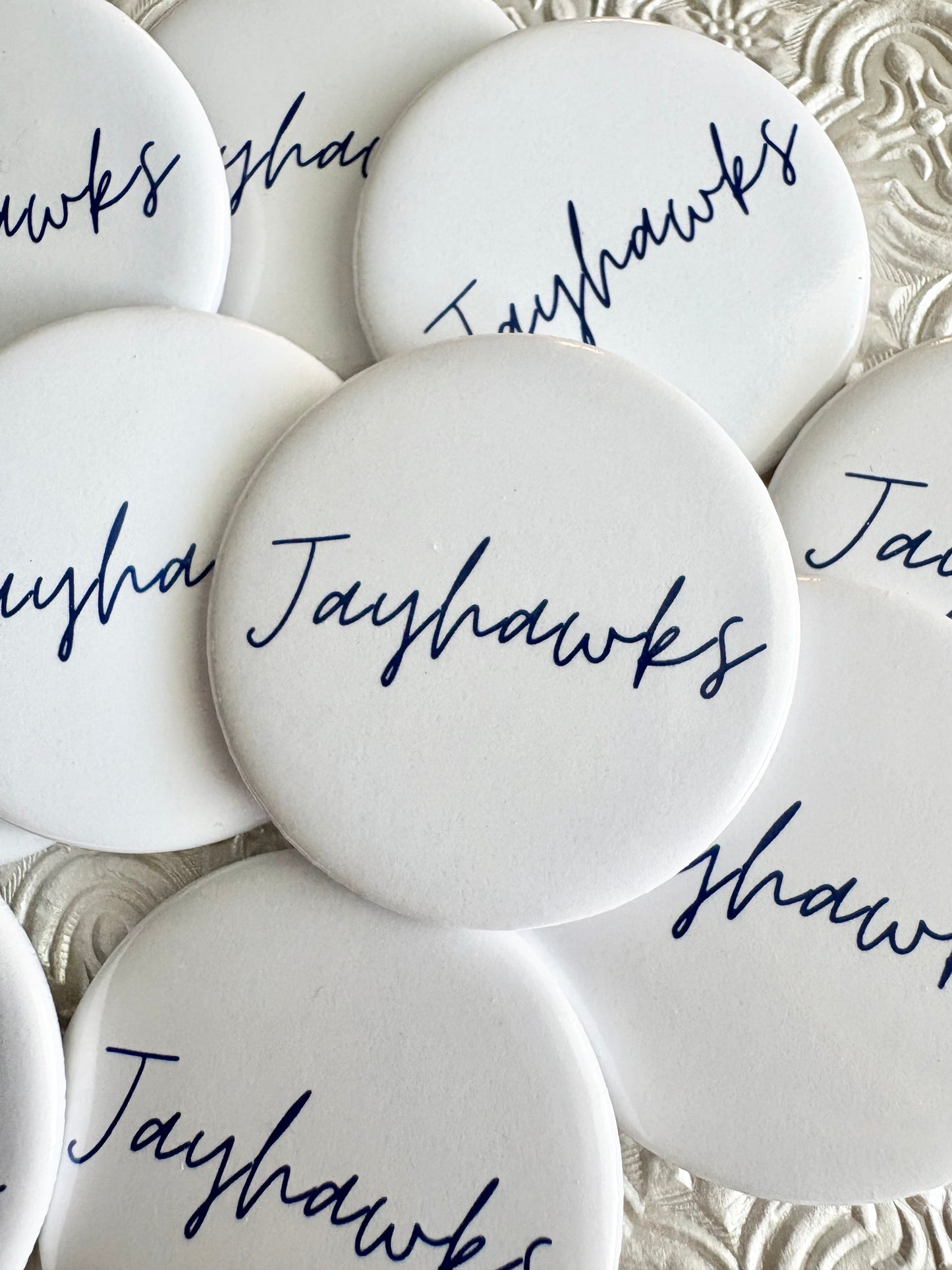 Jayhawks Button