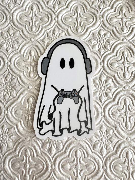 Gamer Ghost Sticker