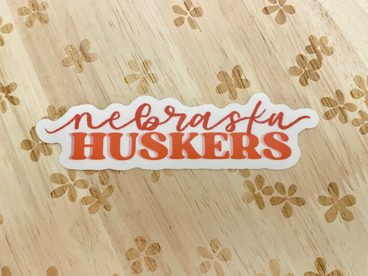 Nebraska Huskers Sticker