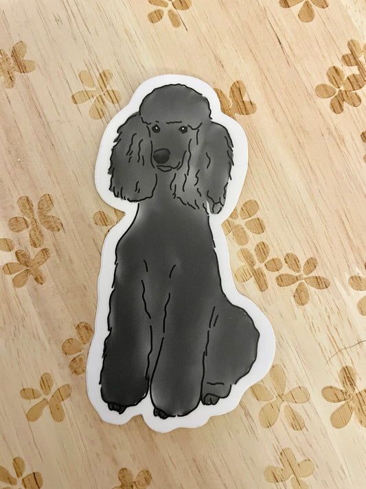 Poodle Sticker