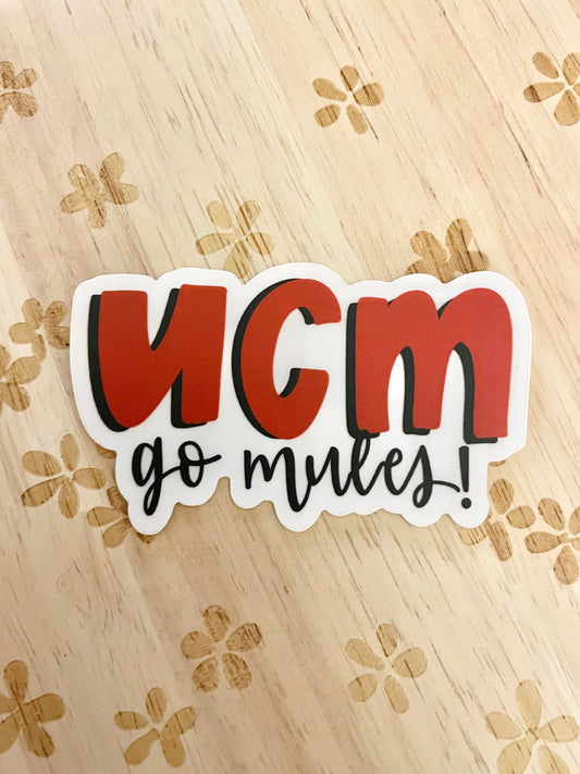 University of Central Missouri Sticker