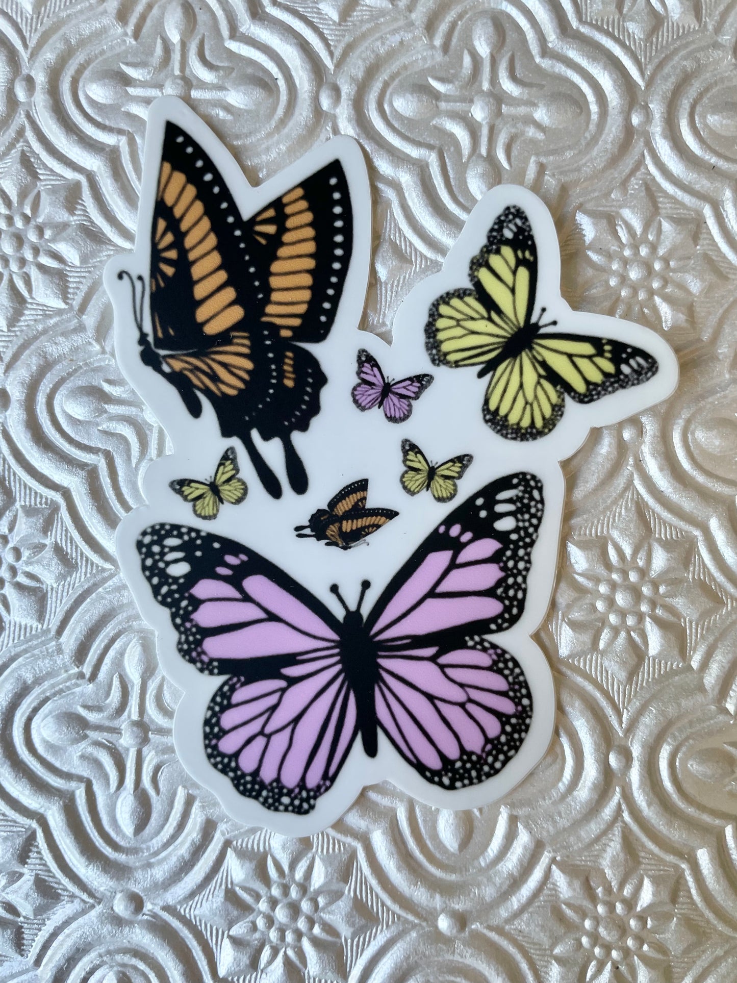 Butterfly Cluster Sticker