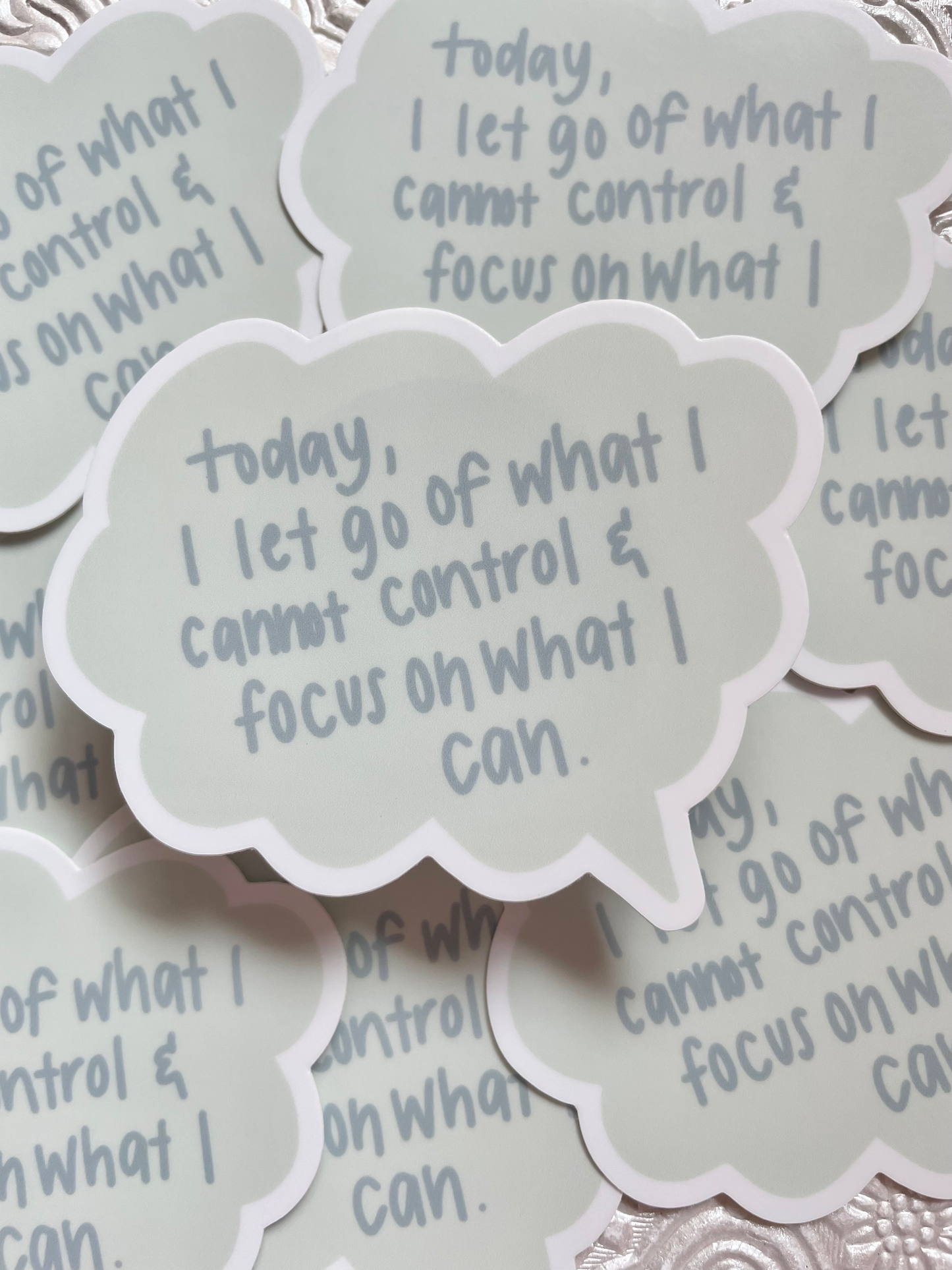 Speech Bubble Affirmation Sticker