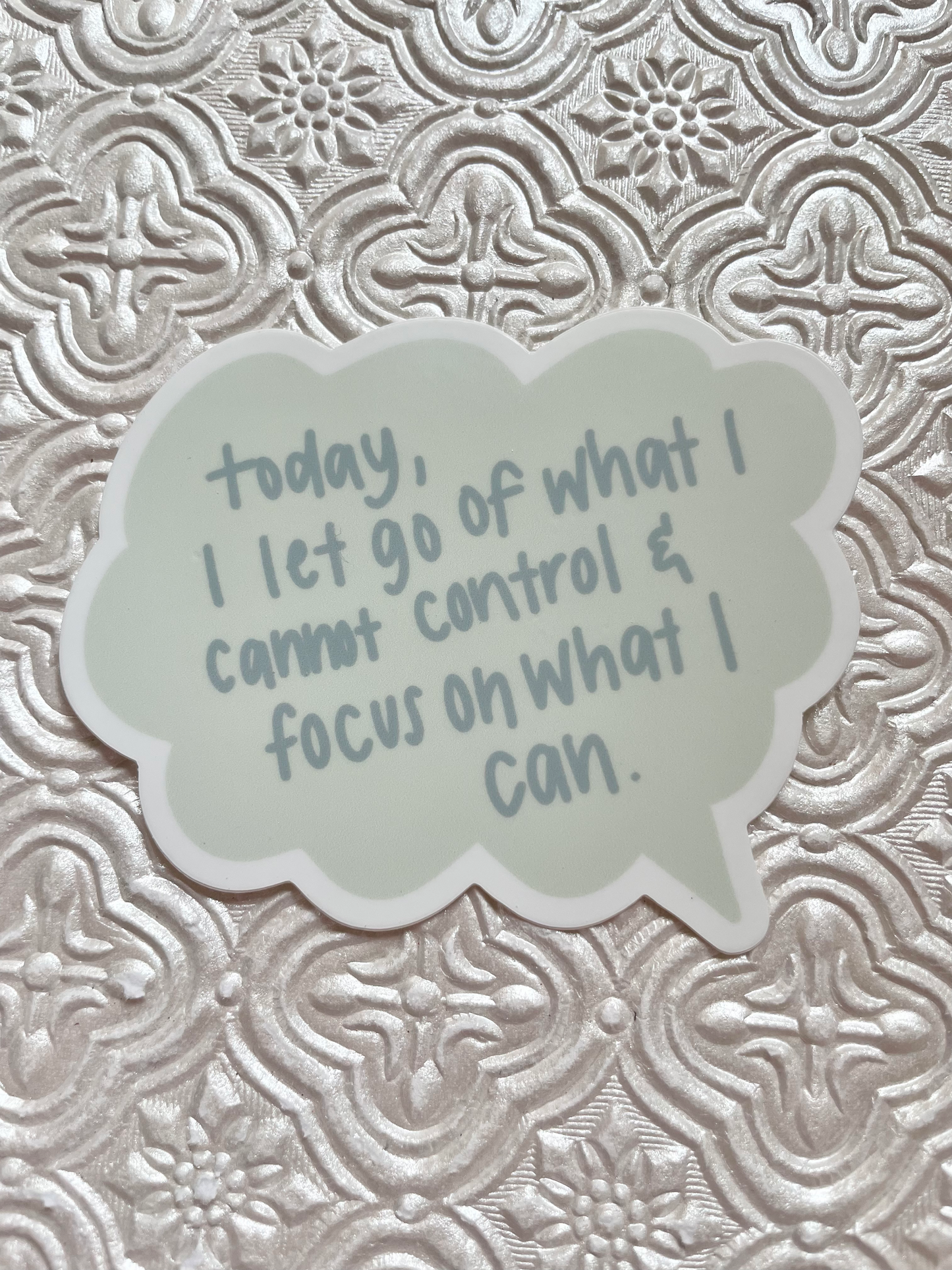 Speech Bubble Affirmation Sticker