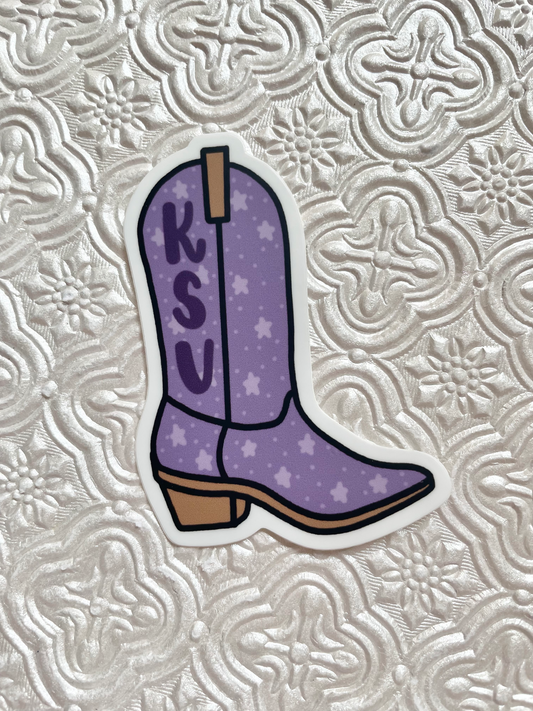 KSU Boot Sticker